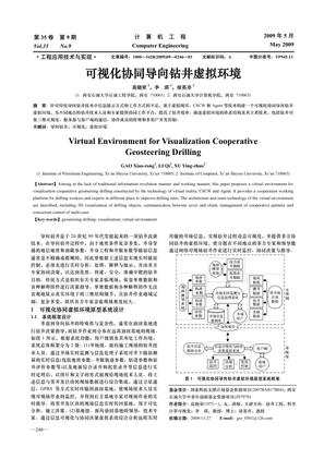 可视化协同导向钻井虚拟环境